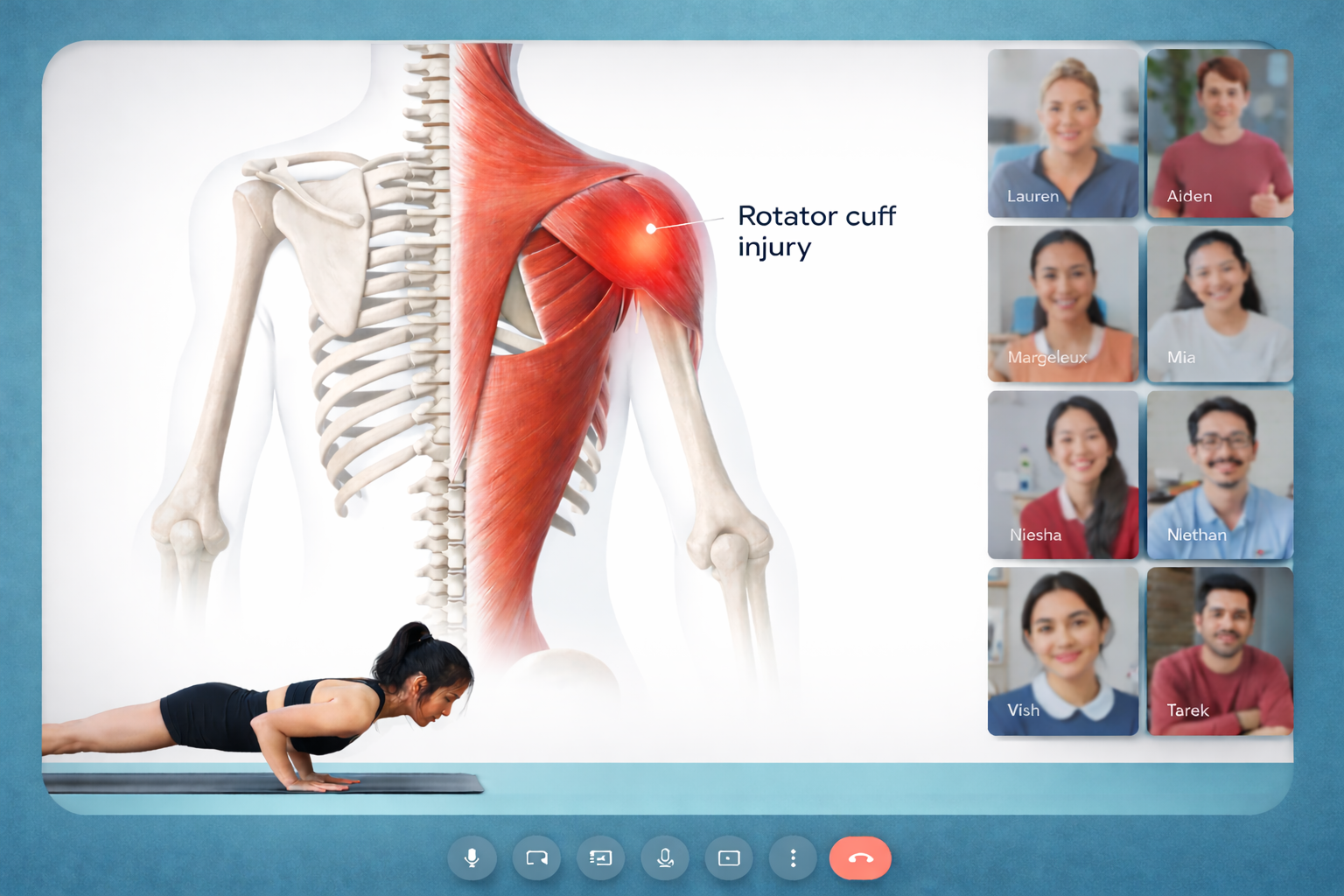 msk conditions workshop rotator cuff