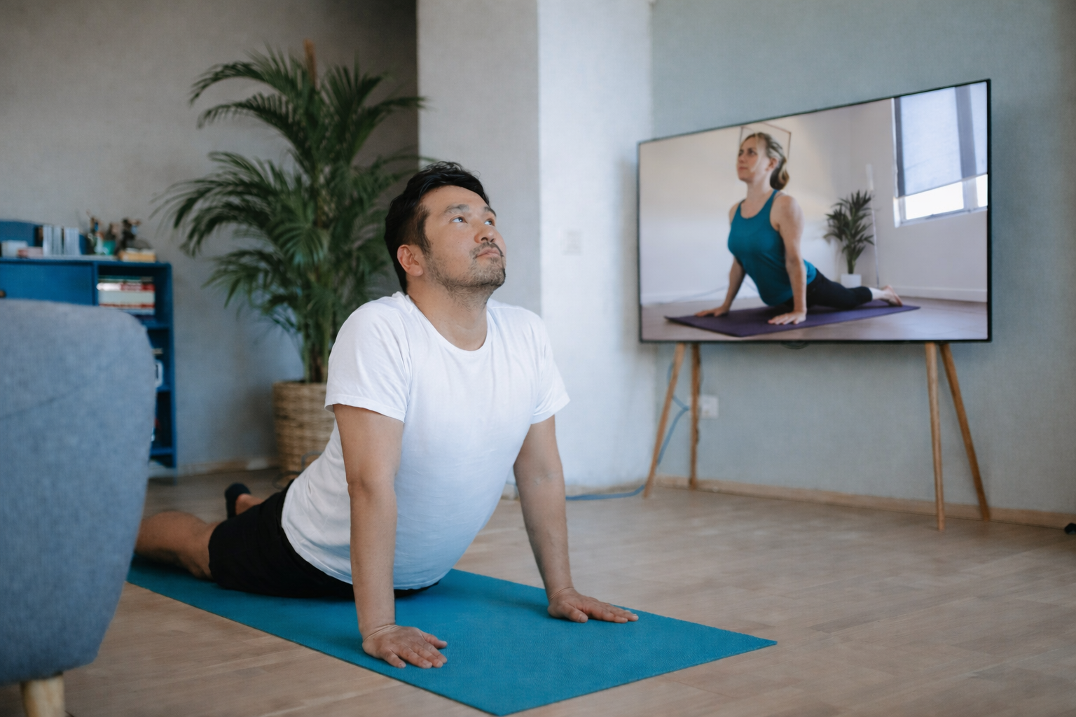 online yoga class